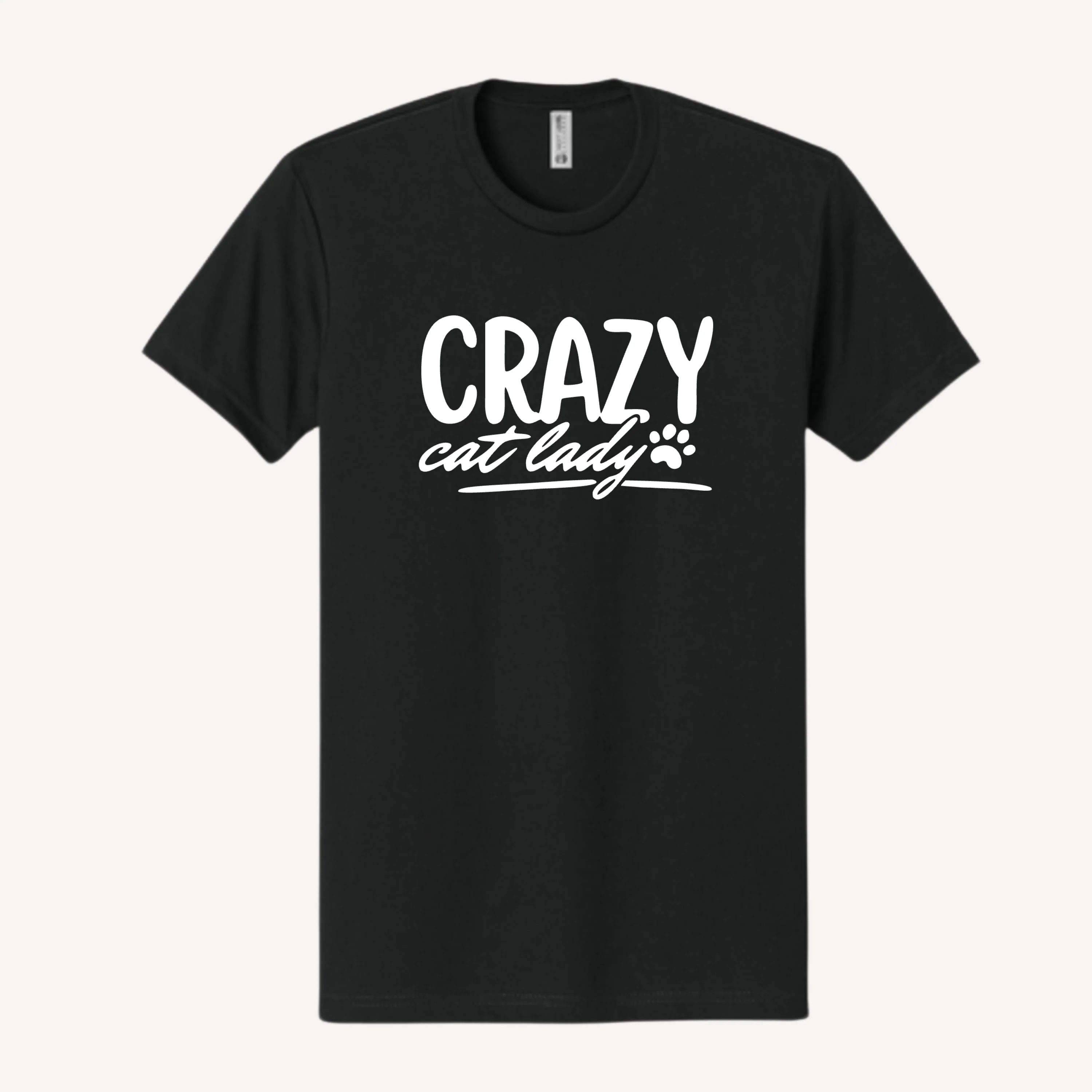 Crazy Cat Lady T-Shirt - Image 6