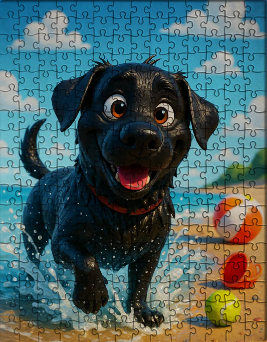 Cartoon-Style 300pc Jigsaw Puzzle - Image 5