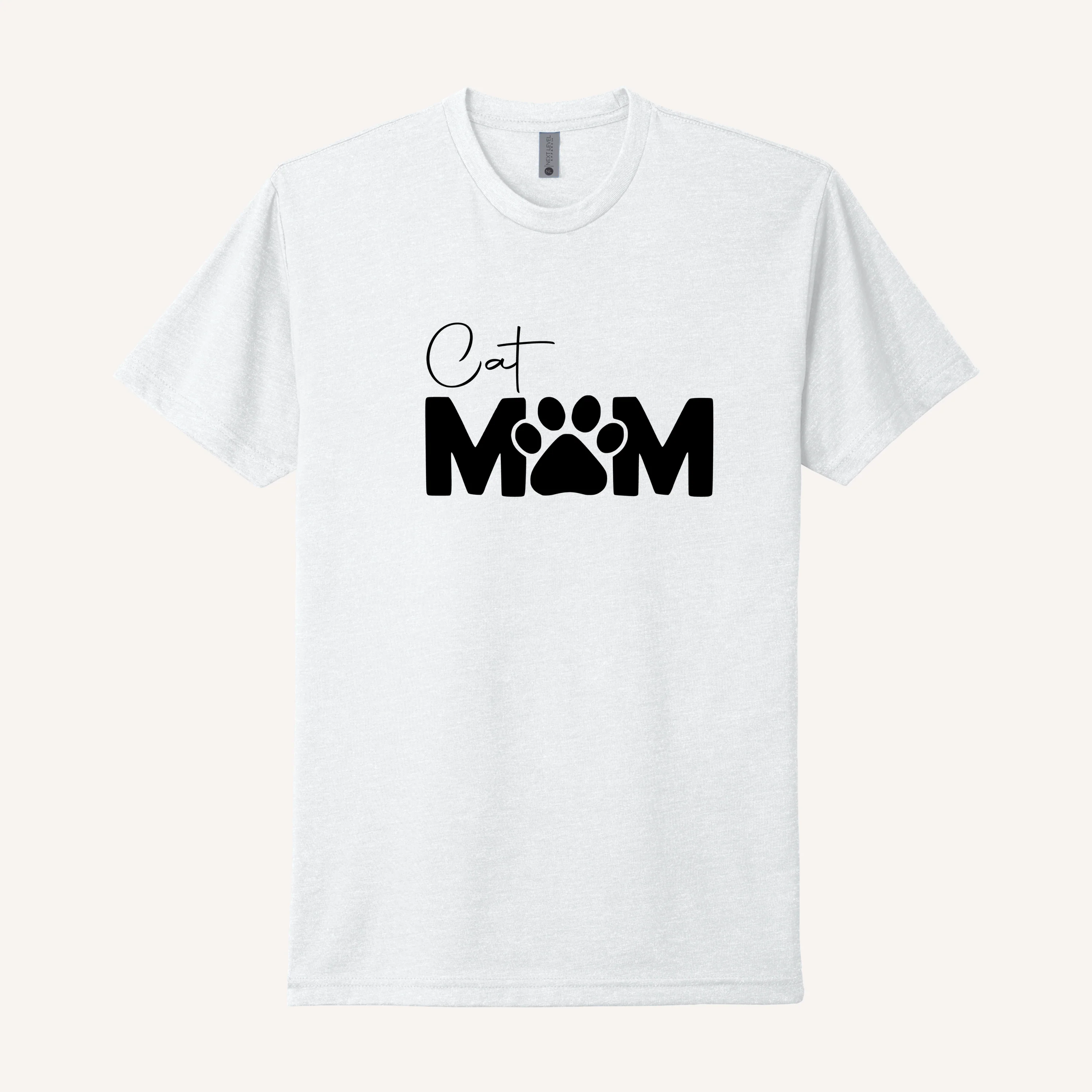Cat Mom T-Shirt - Image 5
