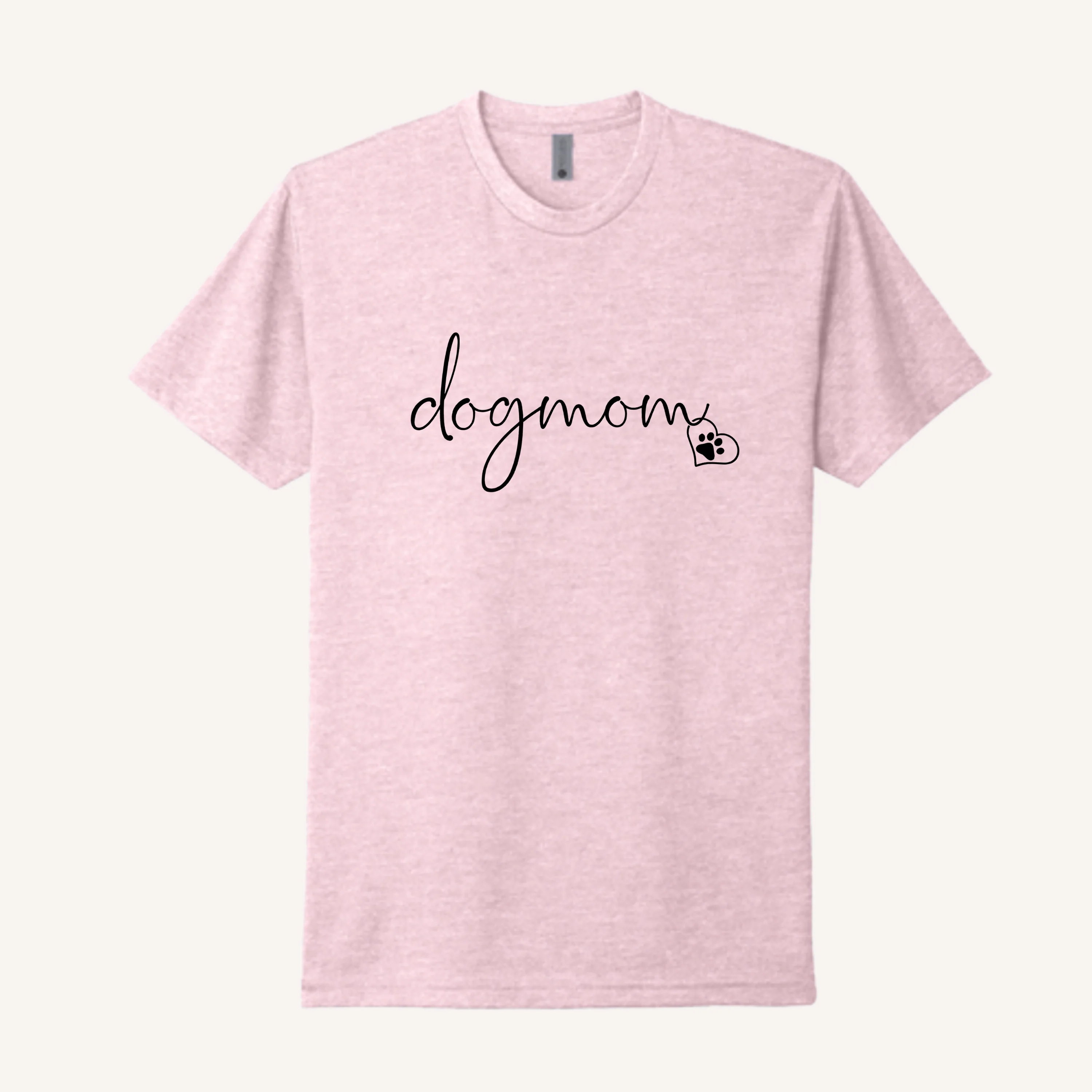 Dog Mom Script T-Shirt - Image 7