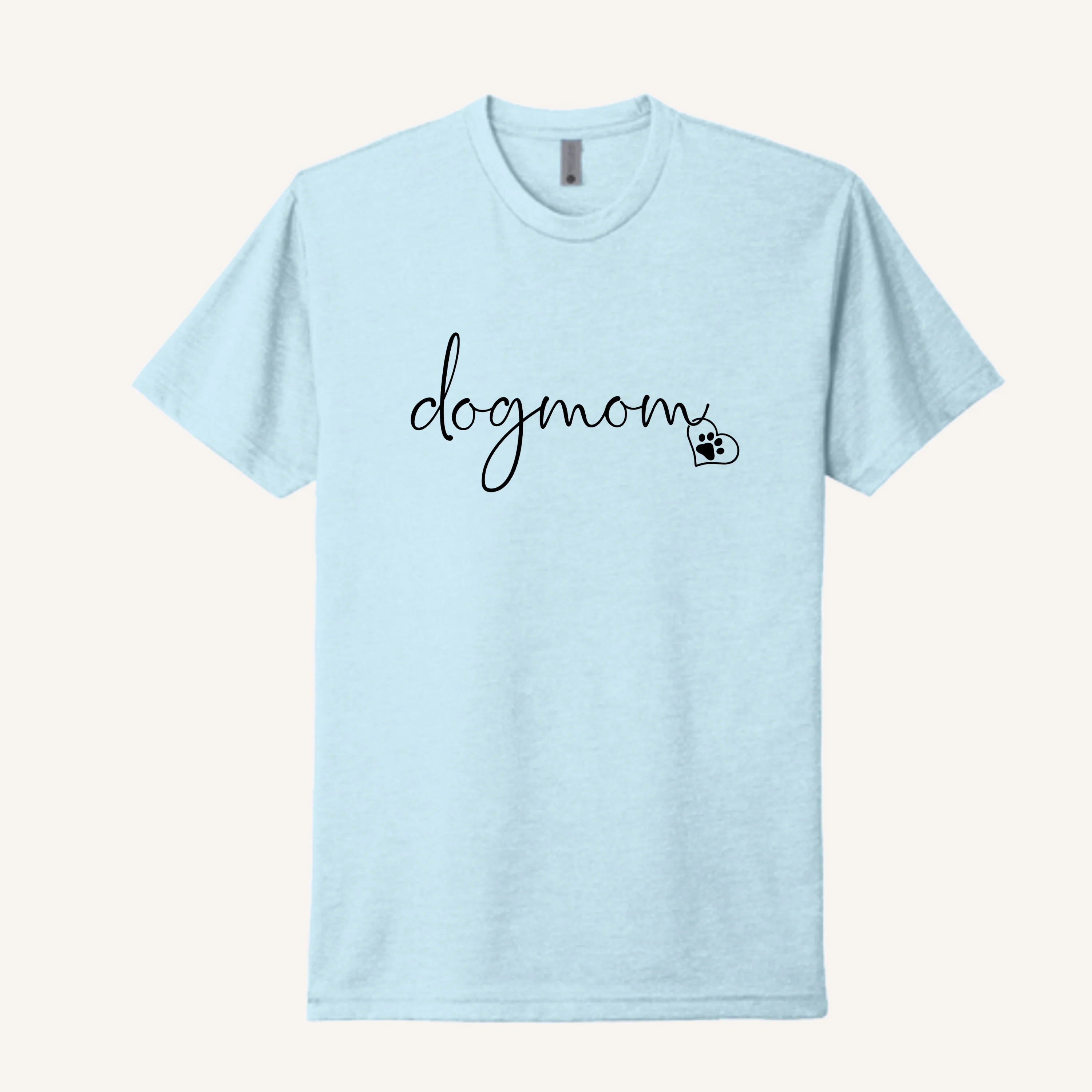 Dog Mom Script T-Shirt - Image 9