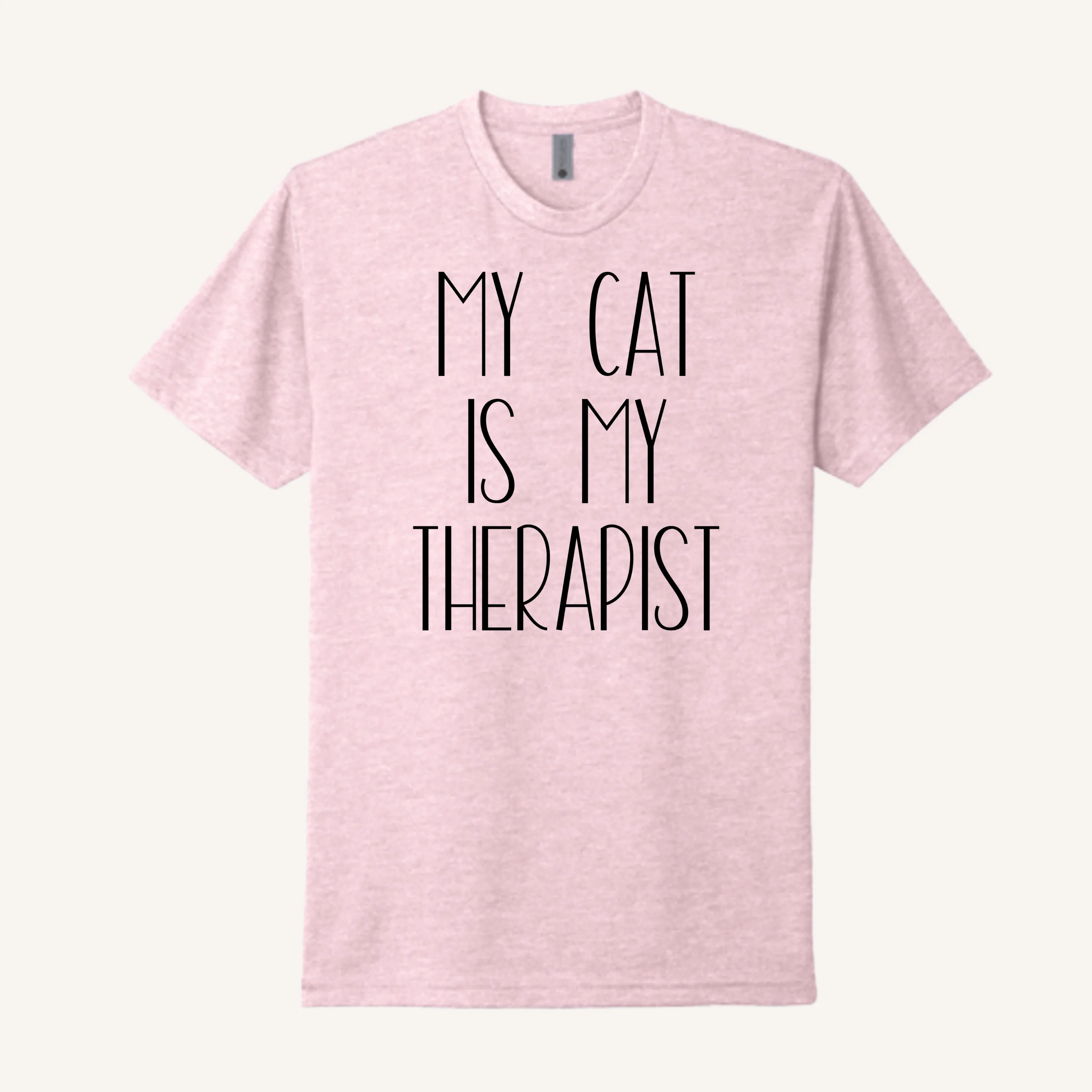 My Cat is my Therapist T-Shirt - Image 7