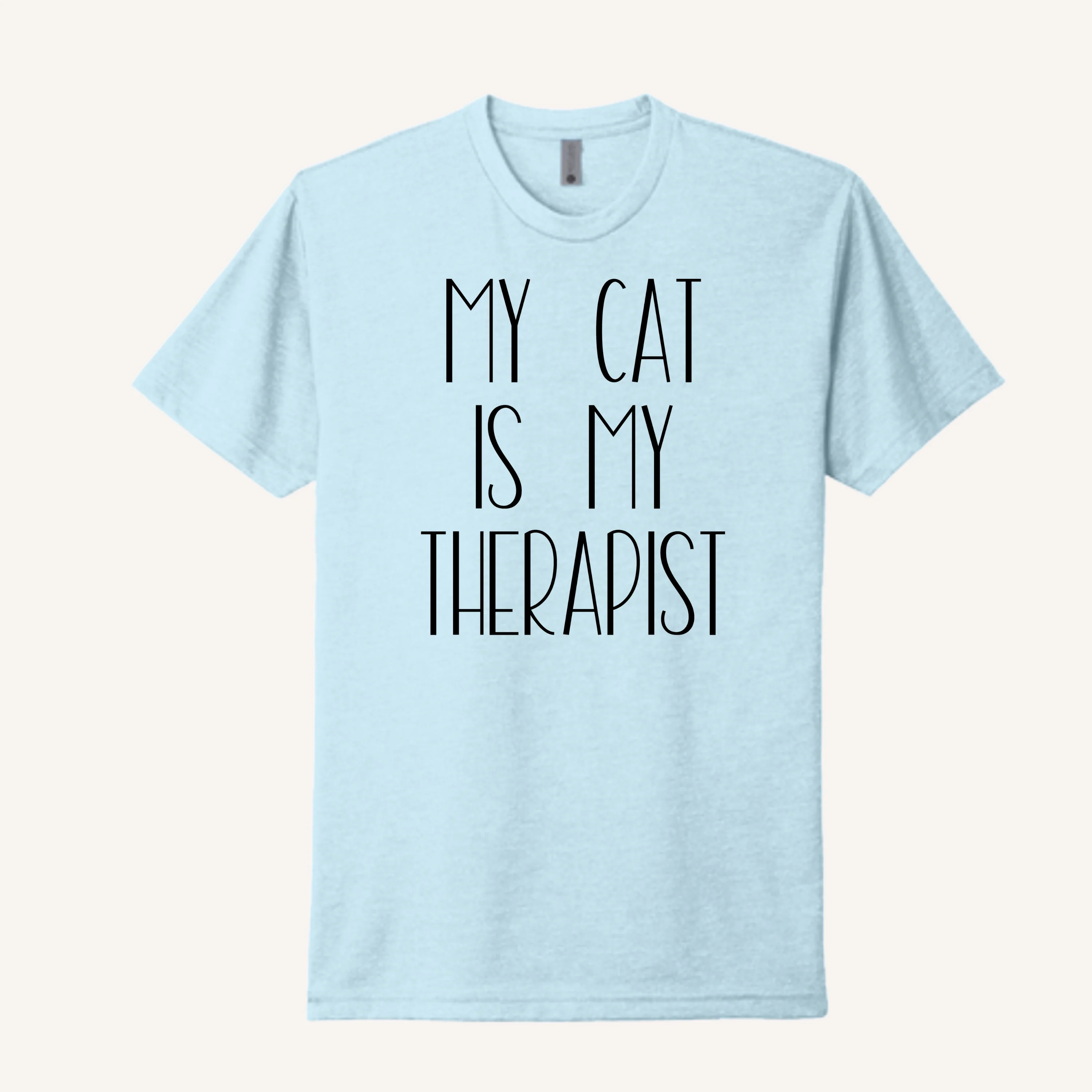 My Cat is my Therapist T-Shirt - Image 9