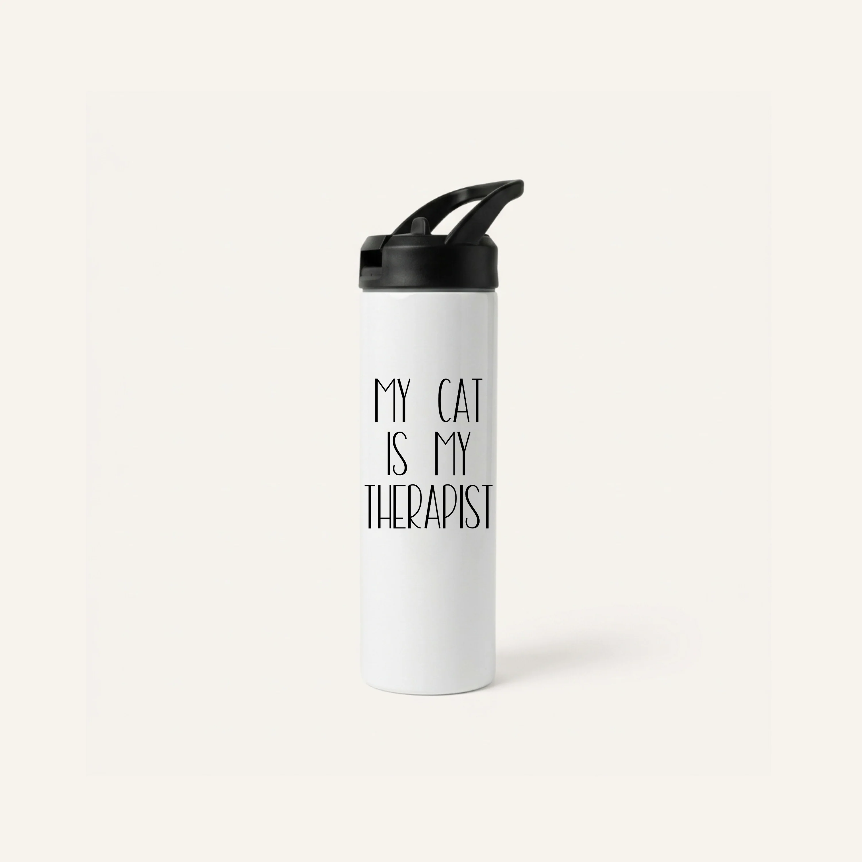 My Cat is My Therapist Tumbler or Coffee Mug – Pet Lover Gift - Image 4