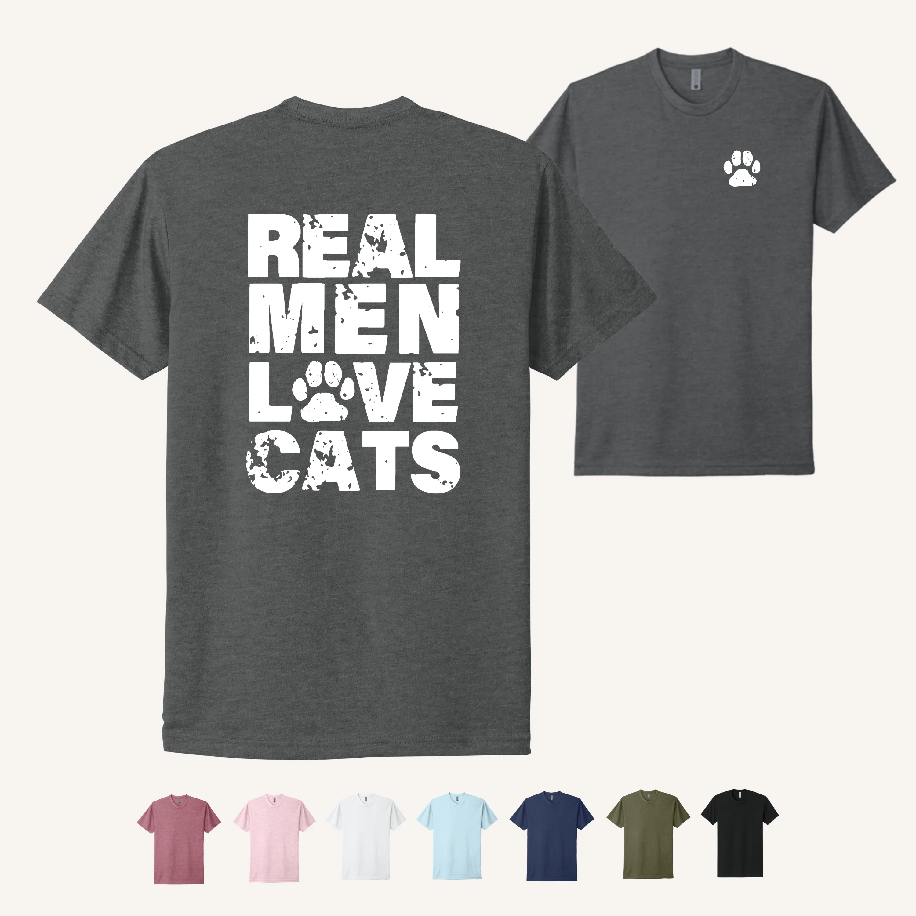 Real Men Love Cats T-Shirt